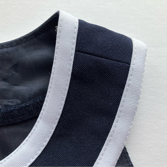 Bonnie Jean Toddler Nautical Sailor Navy Blue Party Dress Size 2T - Picture 4 of 10